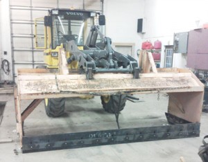 Snow plow welding and fabrication